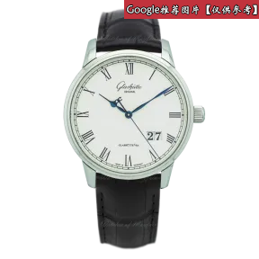 格拉苏蒂/Glashutte Original 精髓系列 18K白金 自动机械机芯 男表 100-10-12-12-04