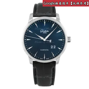 格拉苏蒂/Glashutte Original 精髓系列 18K白金 自动机械机芯 男表 100-10-13-13-04