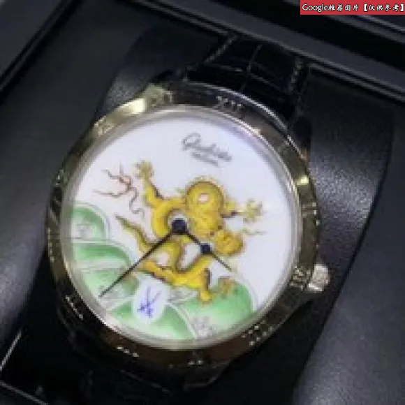 格拉苏蒂/Glashutte Original 精髓系列 18K白金 自动机械机芯 男表 100-10-14-14-04