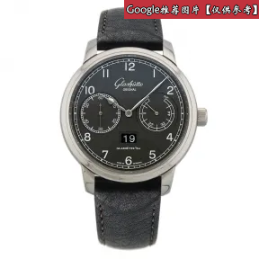 格拉苏蒂/Glashutte Original 精髓系列 18K白金 自动机械机芯 男表 100-10-15-15-04