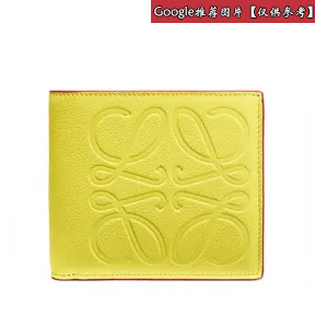 罗意威/Loewe Brand Bifold WalletHoney 106.54A302