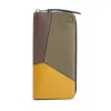 罗意威/Loewe Puzzle Open WalletKhaki Green/Ochre 121.30LU46