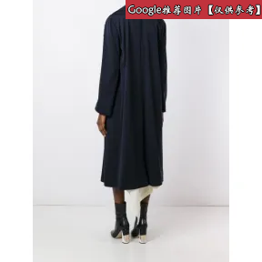 罗意威/Loewe Double Lapel Trench Coat 海军蓝 D2263060FA