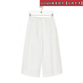 罗意威/Loewe Drawstring Shorts白色 H2102010PO