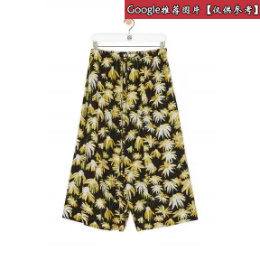 罗意威/Loewe Daisy Print Drawstring ShortsBlack/Yellow H2102013PO