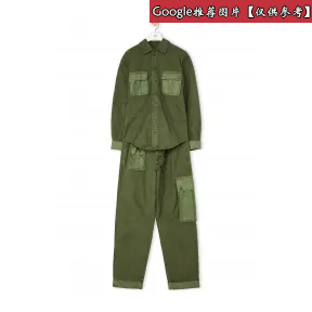 罗意威/Loewe JumpsuitDark Khaki G/Light Khaki G H2104000IB