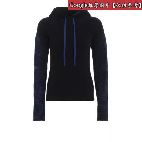凯卓/Kenzo 黑色 针织品 徽标连帽衫 F952TO596814.99.L