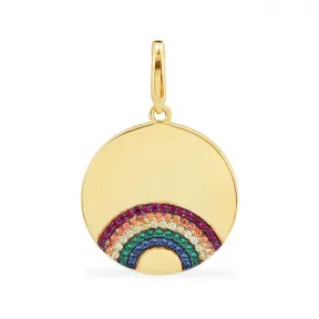 APM 彩虹扣牌 （挂扣式）- 金黄色银 AV981MY