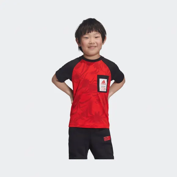 阿迪达斯/Adidas LB DY SM TEE 短袖上衣 DV0832