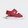 阿迪达斯/Adidas ORIGINALS 荣耀红/亮白 男童|女童 SUPERSTAR 360 SANDAL I 运动学步软底鞋 EF7414