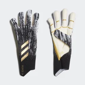 阿迪达斯/Adidas 运动表现 黑色/白/金 中性 PRED GL PRO 足球运动手套 FS0394