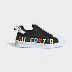 阿迪达斯/Adidas ORIGINALS 一号黑/白/黄/绿/蓝/天蓝/红 男童|女童 SUPERSTAR 360 X C 经典运动软底鞋 FV7230