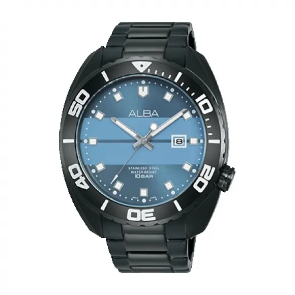 雅柏/Alba 44.5MM 不锈钢表壳 男表 AG8H39X1