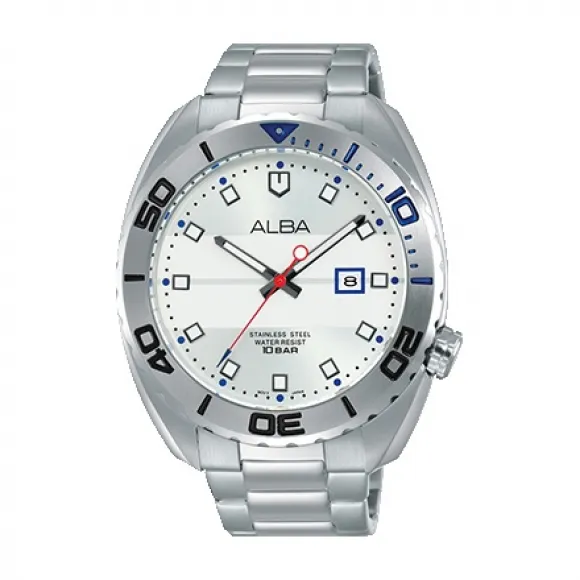 雅柏/Alba 44.5MM 不锈钢表壳 男表 AG8H47X1