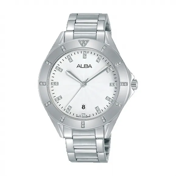 雅柏/Alba 37MM 不锈钢表壳 女表 AG8H59X1