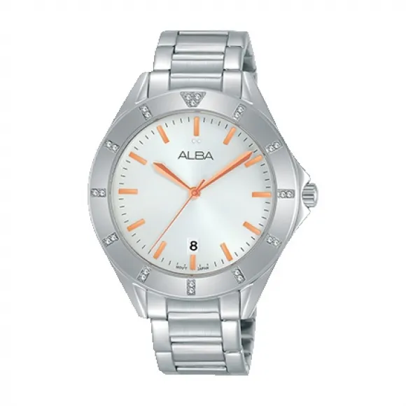 雅柏/Alba 37MM 不锈钢表壳 女表 AG8H61X1