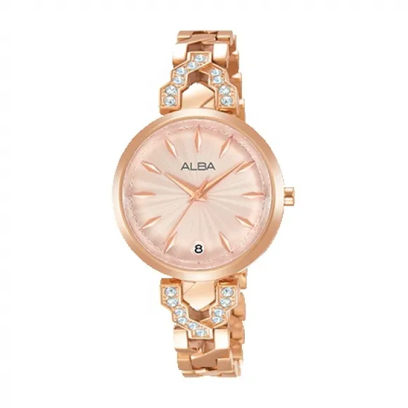 雅柏/Alba 30MM 不锈钢表壳 女表 AG8H70X1
