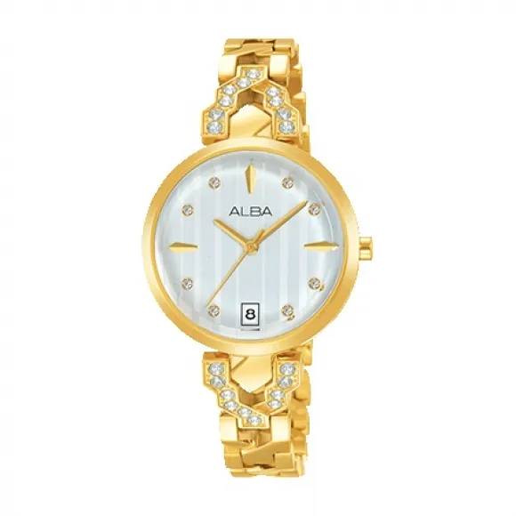 雅柏/Alba 30MM 不锈钢表壳 女表 AG8H72X1