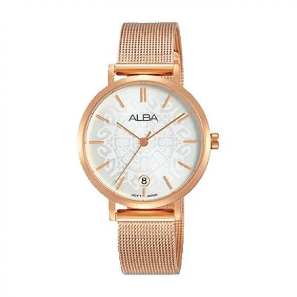 雅柏/Alba 32MM 不锈钢表壳 女表 AG8J04X1