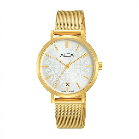 雅柏/Alba 32MM 不锈钢表壳 女表 AG8J06X1