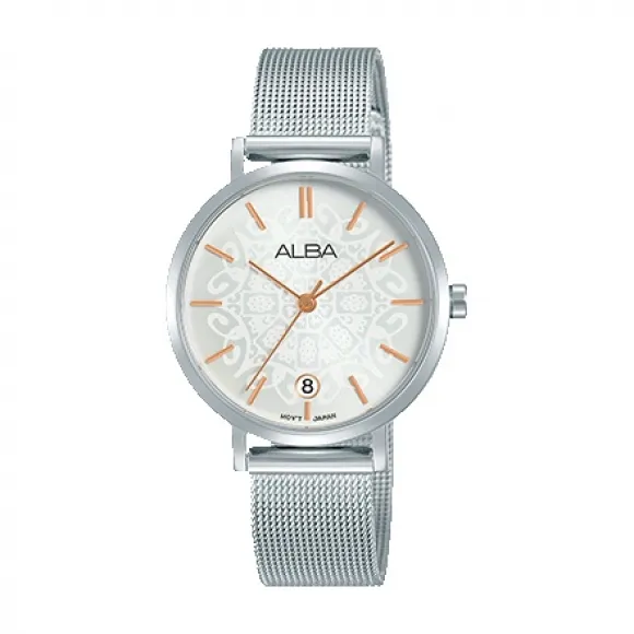 雅柏/Alba 32MM 不锈钢表壳 女表 AG8J07X1