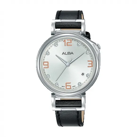 雅柏/Alba 34MM 不锈钢表壳 女表 AG8J23X1