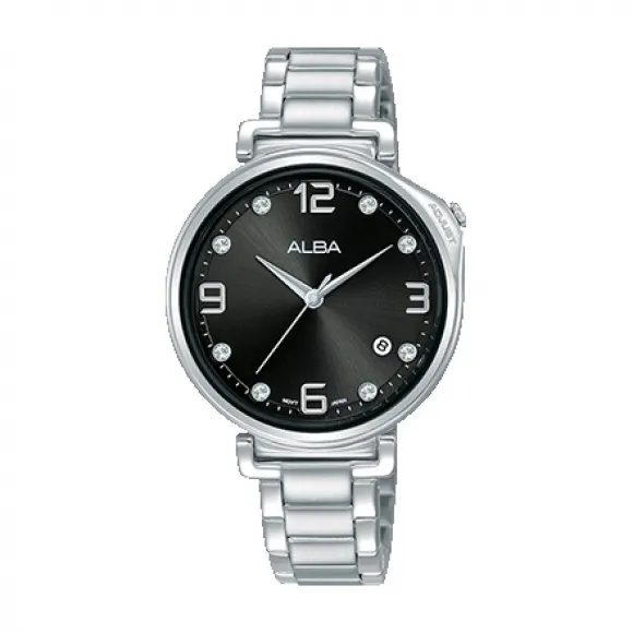 雅柏/Alba 34MM 不锈钢表壳 女表 AG8J25X1