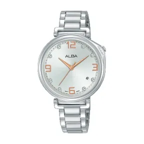 雅柏/Alba 34MM 不锈钢表壳 女表 AG8J27X1