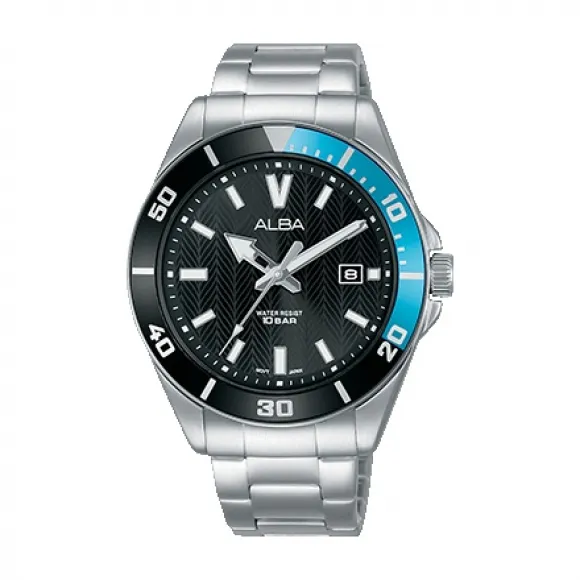 雅柏/Alba 41.5MM 不锈钢表壳 男表 AG8J37X1