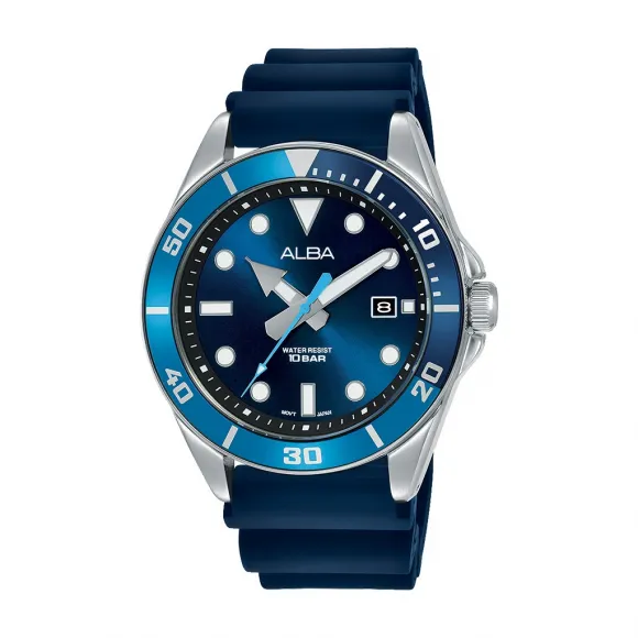 雅柏/Alba 41.5MM 不锈钢表壳 男表 AG8K19X1