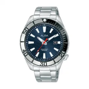 雅柏/Alba 43MM 不锈钢表壳 男表 AG8K35X1