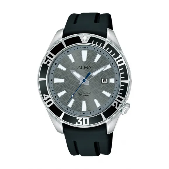 雅柏/Alba 43MM 不锈钢表壳 男表 AG8K39X1