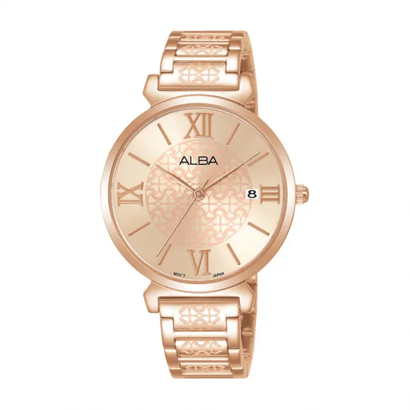 雅柏/Alba 34MM 不锈钢表壳 女表 AG8K68X1