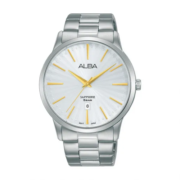 雅柏/Alba 41MM 不锈钢表壳 男表 AG8K85X5