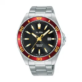 雅柏/Alba 44MM 不锈钢表壳 男表 AG8L27X1