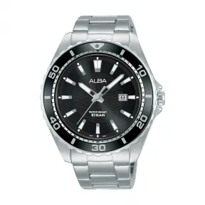 雅柏/Alba 44MM 不锈钢表壳 男表 AG8L29X1