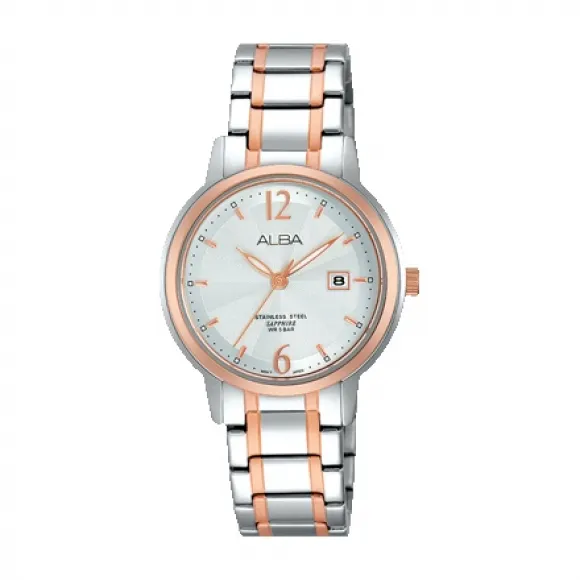 雅柏/Alba 29.5MM 不锈钢表壳 女表 AH7G78X1