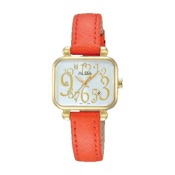 雅柏/Alba 27MM 不锈钢表壳 女表 AH7K10X1