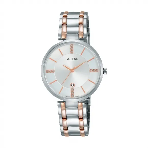 雅柏/Alba 30MM 不锈钢表壳 女表 AH7K59X1