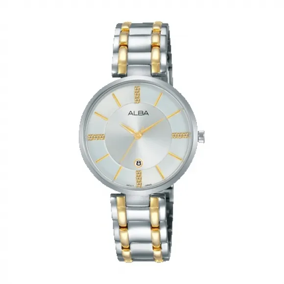 雅柏/Alba 30MM 不锈钢表壳 女表 AH7K61X1