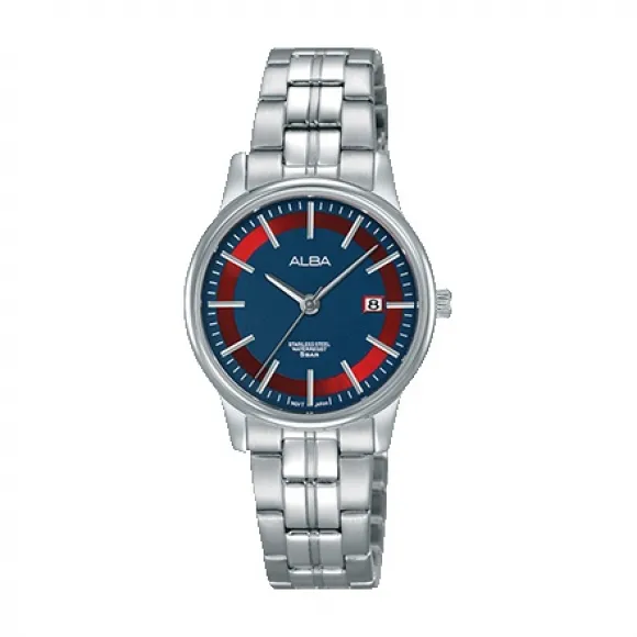 雅柏/Alba 28MM 不锈钢表壳 女表 AH7N05X1