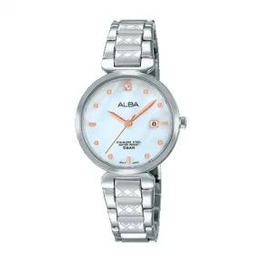 雅柏/Alba 28MM 不锈钢表壳 女表 AH7N35X1