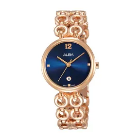 雅柏/Alba 28MM 不锈钢表壳 女表 AH7Q48X1