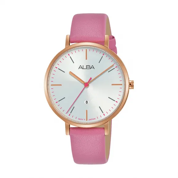 雅柏/Alba 34MM 不锈钢表壳 女表 AH7T26X1