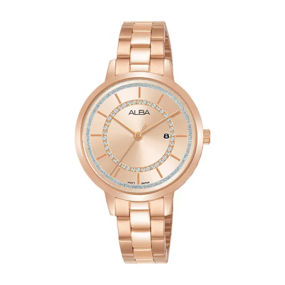 雅柏/Alba 32MM 不锈钢表壳 女表 AH7T88X1