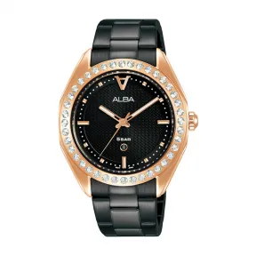 雅柏/Alba 36MM 不锈钢表壳 女表 AH7V30X1