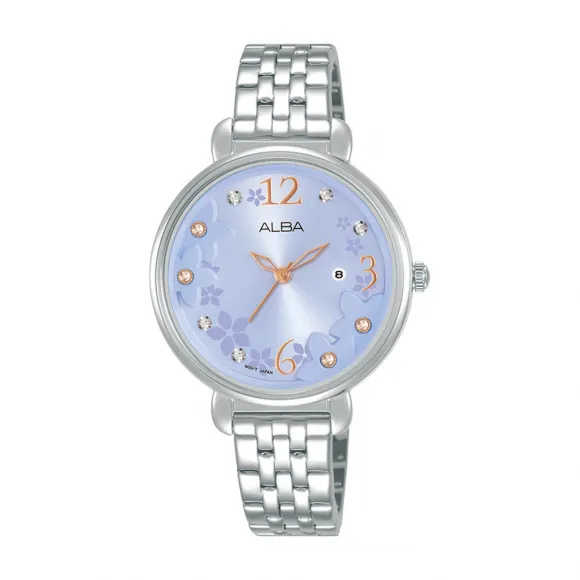雅柏/Alba 32.5MM 不锈钢表壳 女表 AH7V95X1