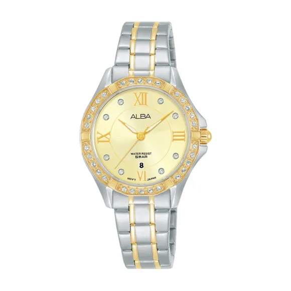 雅柏/Alba 30MM 不锈钢表壳 女表 AH7X82X1