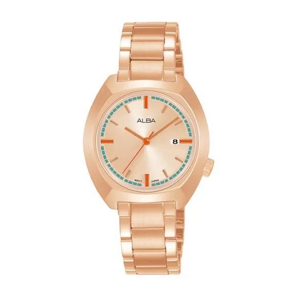 雅柏/Alba 30.4MM 不锈钢表壳 女表 AH7Y32X1