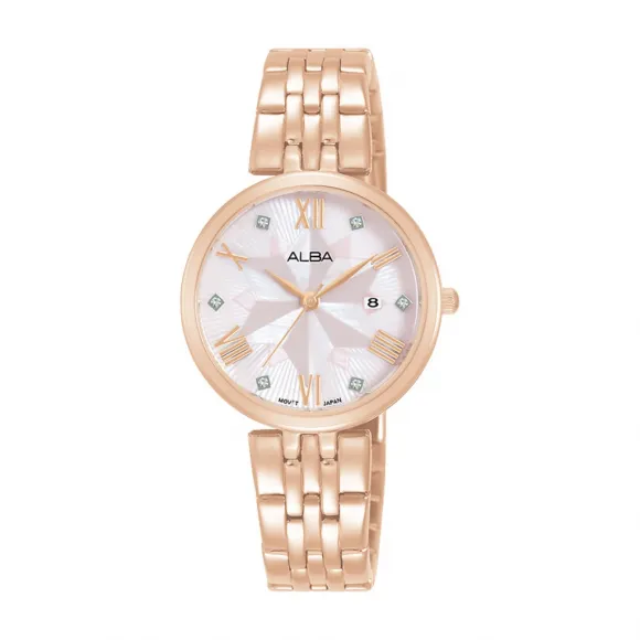 雅柏/Alba 29MM 不锈钢表壳 女表 AH7Z74X1